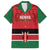 Custom Kenya Football Family Matching Summer Maxi Dress and Hawaiian Shirt Come On Harambee Stars