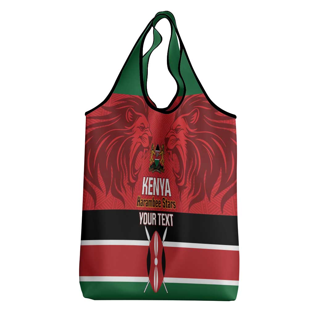Custom Kenya Football Grocery Bag Come On Harambee Stars