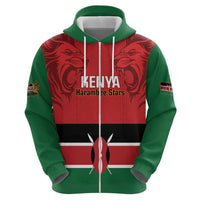 Custom Kenya Football Hoodie Come On Harambee Stars