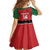 Custom Kenya Football Kid Short Sleeve Dress Come On Harambee Stars