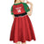 Custom Kenya Football Kid Short Sleeve Dress Come On Harambee Stars