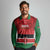 Custom Kenya Football Long Sleeve Polo Shirt Come On Harambee Stars