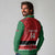 Custom Kenya Football Long Sleeve Polo Shirt Come On Harambee Stars