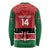 Custom Kenya Football Long Sleeve Shirt Come On Harambee Stars