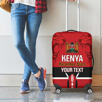 Custom Kenya Football Luggage Cover Come On Harambee Stars