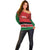 Custom Kenya Football Off Shoulder Sweater Come On Harambee Stars
