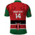 Custom Kenya Football Polo Shirt Come On Harambee Stars