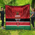 Custom Kenya Football Quilt Come On Harambee Stars