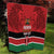 Custom Kenya Football Quilt Come On Harambee Stars