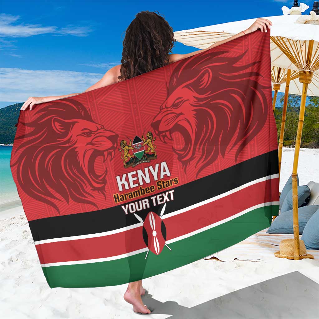 Custom Kenya Football Sarong Come On Harambee Stars