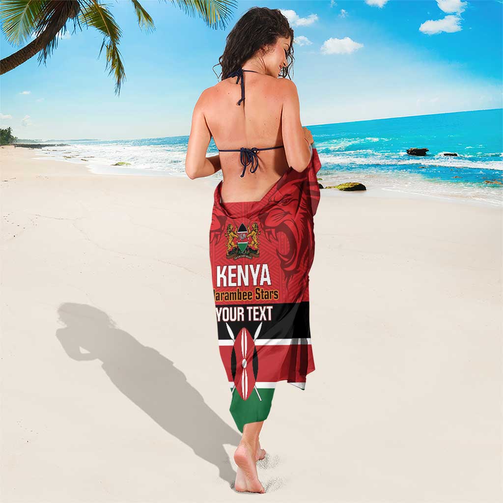 Custom Kenya Football Sarong Come On Harambee Stars