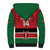 Custom Kenya Football Sherpa Hoodie Come On Harambee Stars