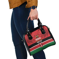 Custom Kenya Football Shoulder Handbag Come On Harambee Stars