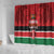 Custom Kenya Football Shower Curtain Come On Harambee Stars