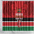 Custom Kenya Football Shower Curtain Come On Harambee Stars