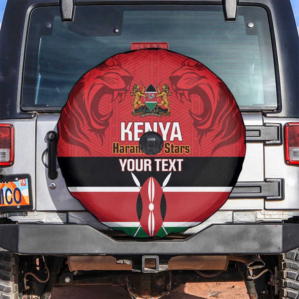 Custom Kenya Football Spare Tire Cover Come On Harambee Stars