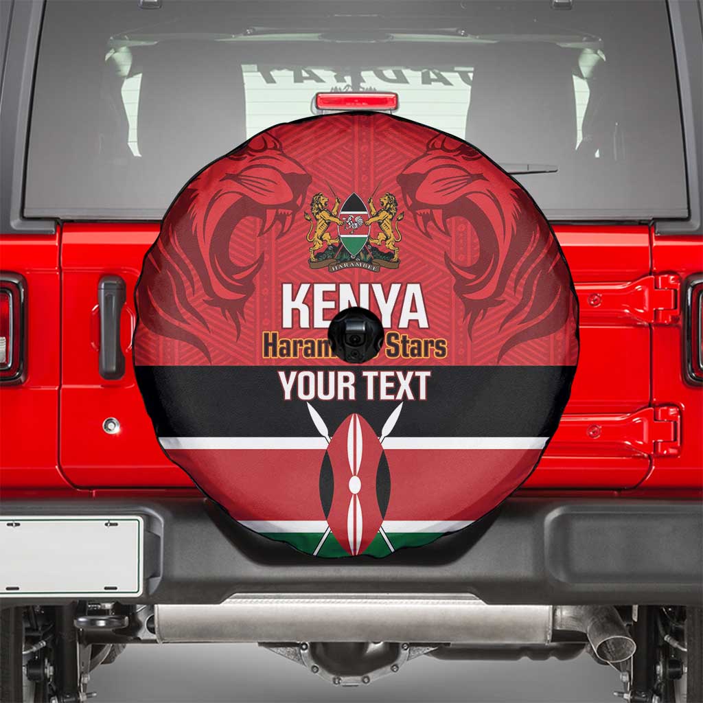 Custom Kenya Football Spare Tire Cover Come On Harambee Stars