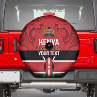 Custom Kenya Football Spare Tire Cover Come On Harambee Stars