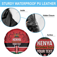 Custom Kenya Football Spare Tire Cover Come On Harambee Stars