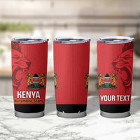 Custom Kenya Football Tumbler Cup Come On Harambee Stars