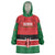 Custom Kenya Football Wearable Blanket Hoodie Come On Harambee Stars