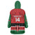 Custom Kenya Football Wearable Blanket Hoodie Come On Harambee Stars