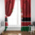 Custom Kenya Football Window Curtain Come On Harambee Stars