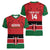 Custom Kenya Football Women V-Neck T-Shirt Come On Harambee Stars