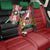 Custom Kenya Football Back Car Seat Cover Maasai Shield Coat Of Arms Style