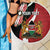 Custom Kenya Football Beach Blanket Maasai Shield Coat Of Arms Style