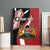 Custom Kenya Football Canvas Wall Art Maasai Shield Coat Of Arms Style