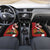 Custom Kenya Football Car Mats Maasai Shield Coat Of Arms Style