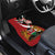 Custom Kenya Football Car Mats Maasai Shield Coat Of Arms Style
