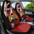 Custom Kenya Football Car Seat Cover Maasai Shield Coat Of Arms Style