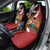 Custom Kenya Football Car Seat Cover Maasai Shield Coat Of Arms Style