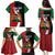 Custom Kenya Football Family Matching Puletasi and Hawaiian Shirt Maasai Shield Coat Of Arms Style