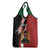 Custom Kenya Football Grocery Bag Maasai Shield Coat Of Arms Style