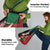 Custom Kenya Football Grocery Bag Maasai Shield Coat Of Arms Style