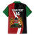 Custom Kenya Football Hawaiian Shirt Maasai Shield Coat Of Arms Style