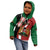Custom Kenya Football Kid Hoodie Maasai Shield Coat Of Arms Style