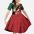 Custom Kenya Football Kid Short Sleeve Dress Maasai Shield Coat Of Arms Style