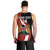Custom Kenya Football Men Tank Top Maasai Shield Coat Of Arms Style