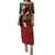 Custom Kenya Football Puletasi Maasai Shield Coat Of Arms Style