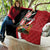 Custom Kenya Football Quilt Maasai Shield Coat Of Arms Style