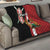 Custom Kenya Football Quilt Maasai Shield Coat Of Arms Style