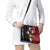 Custom Kenya Football Shoulder Handbag Maasai Shield Coat Of Arms Style