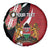 Custom Kenya Football Spare Tire Cover Maasai Shield Coat Of Arms Style
