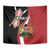 Custom Kenya Football Tapestry Maasai Shield Coat Of Arms Style