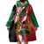 Custom Kenya Football Wearable Blanket Hoodie Maasai Shield Coat Of Arms Style