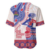 Afro-Haitians Proud Baseball Jersey Haiti Coat Of Arms Dashiki